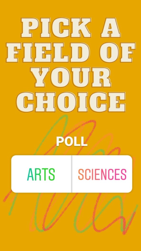 social media poll lead generation example