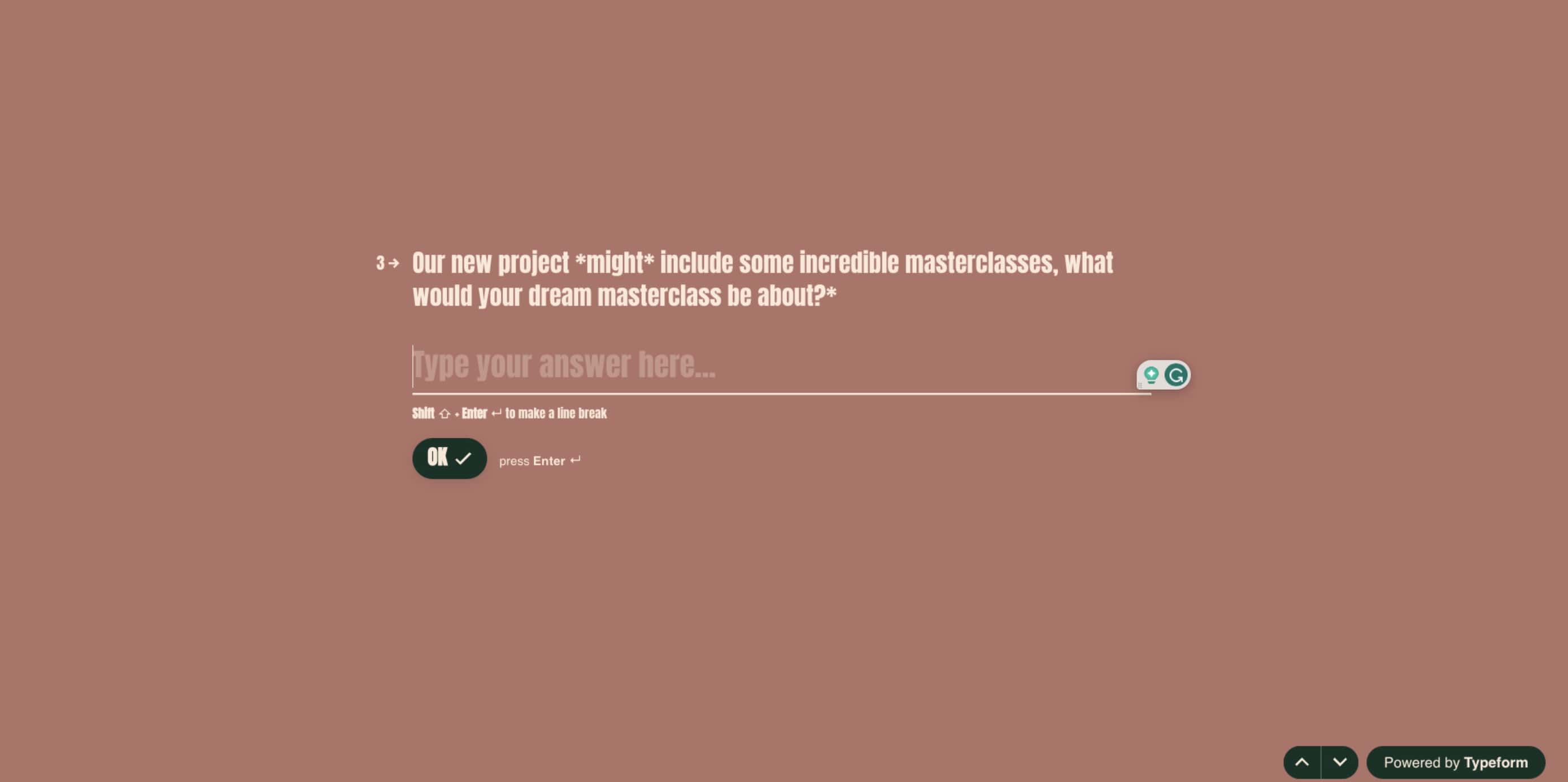 Survey Question 4