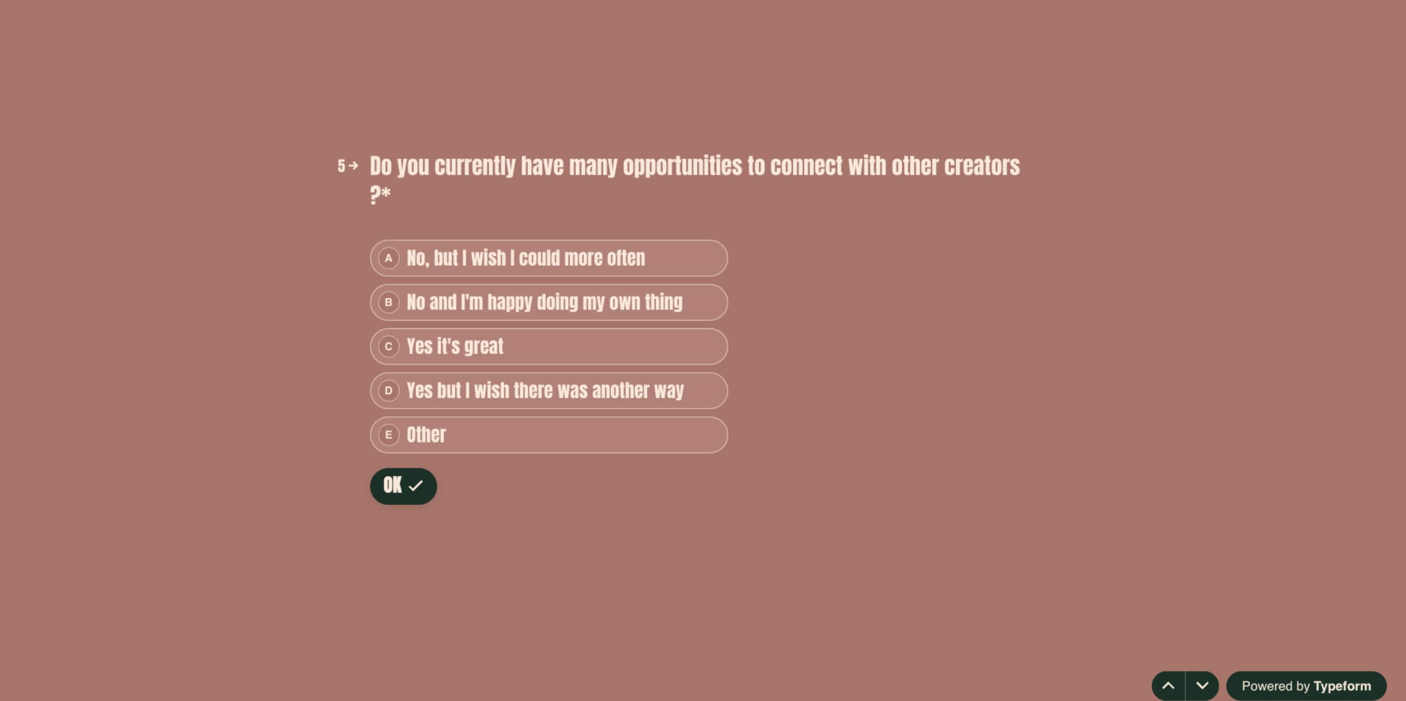 Survey Question 6